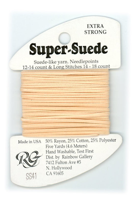 Rainbow Gallery Super Suede # SS41 - Champagne