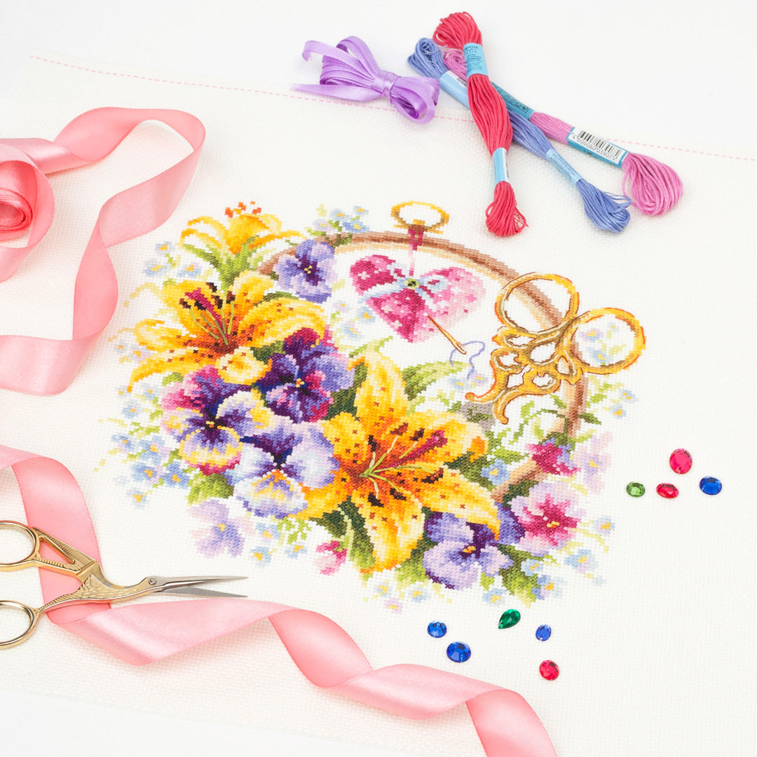 Lilies for Needlewoman