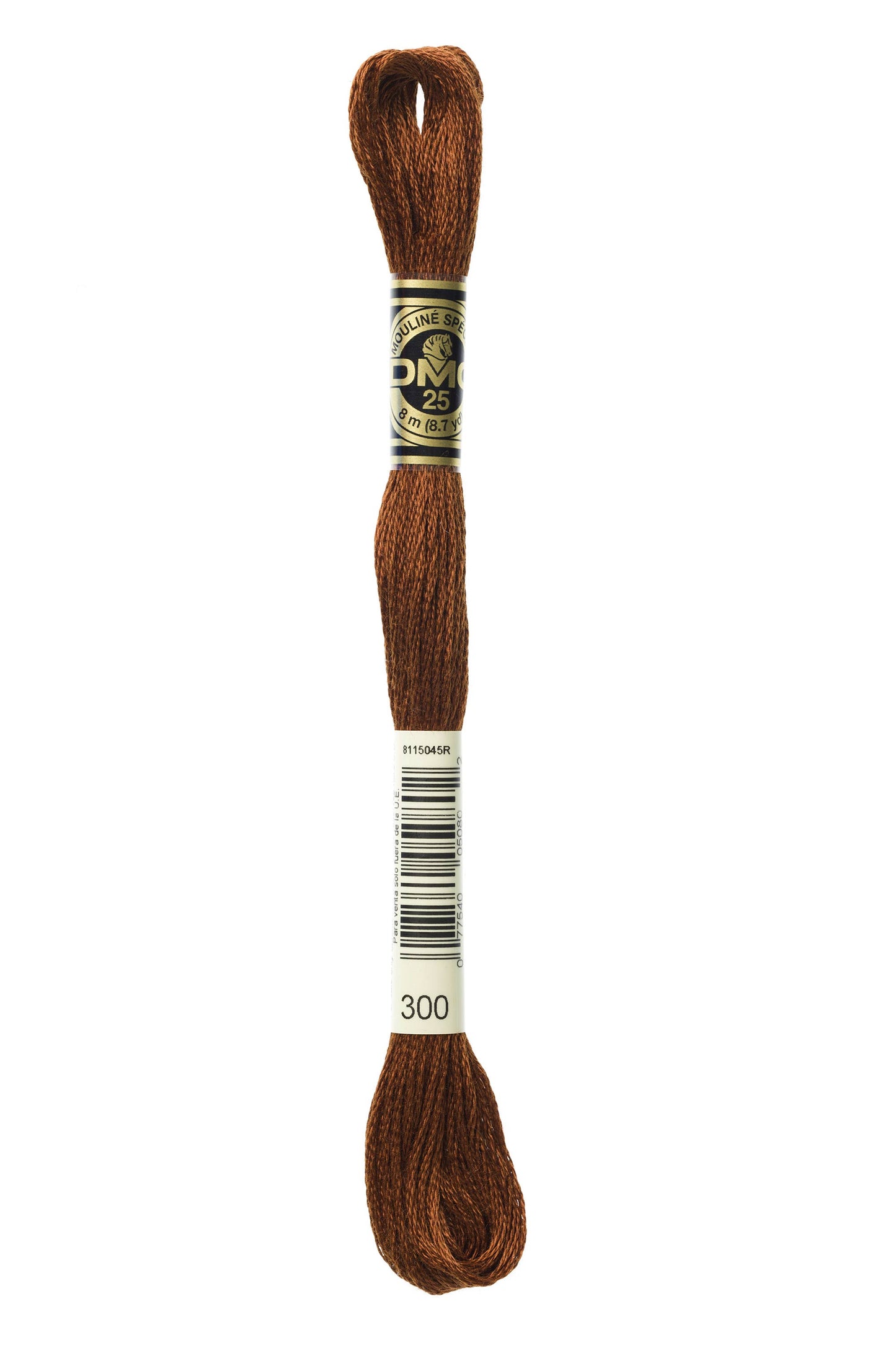 DMC Floss # 300 - Very Dark Mahogany