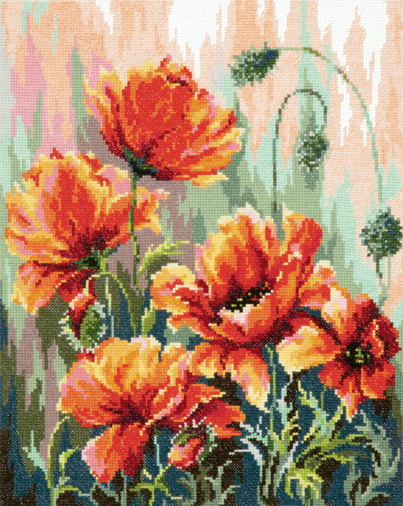 Poppies in the Morning Light