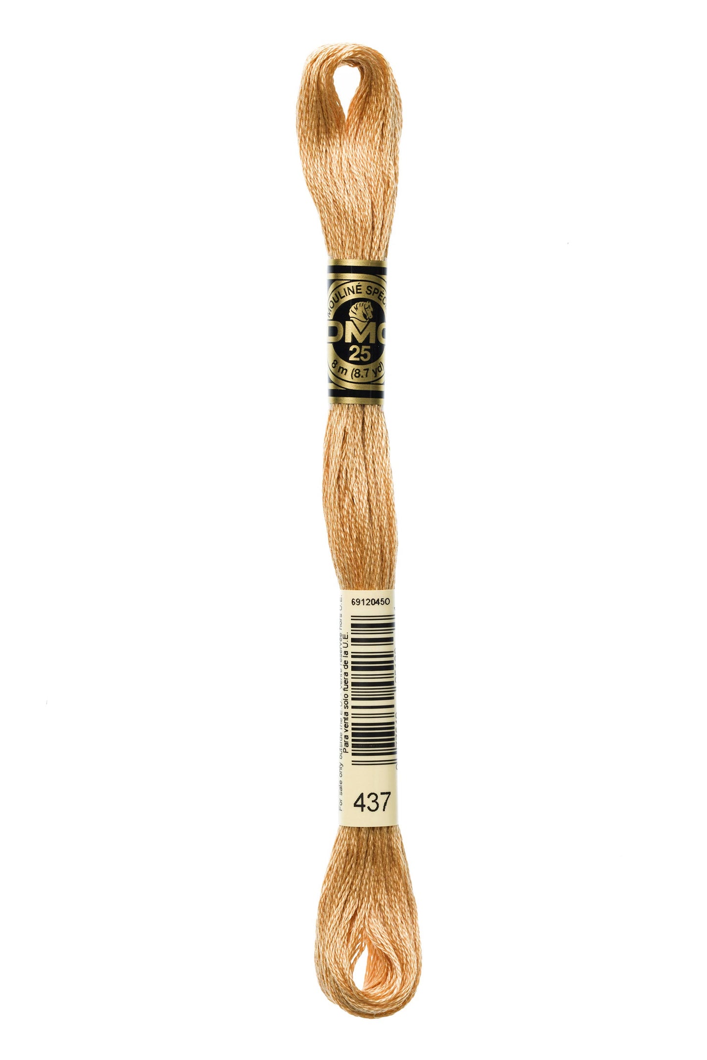DMC Floss # 437 - Light Tan