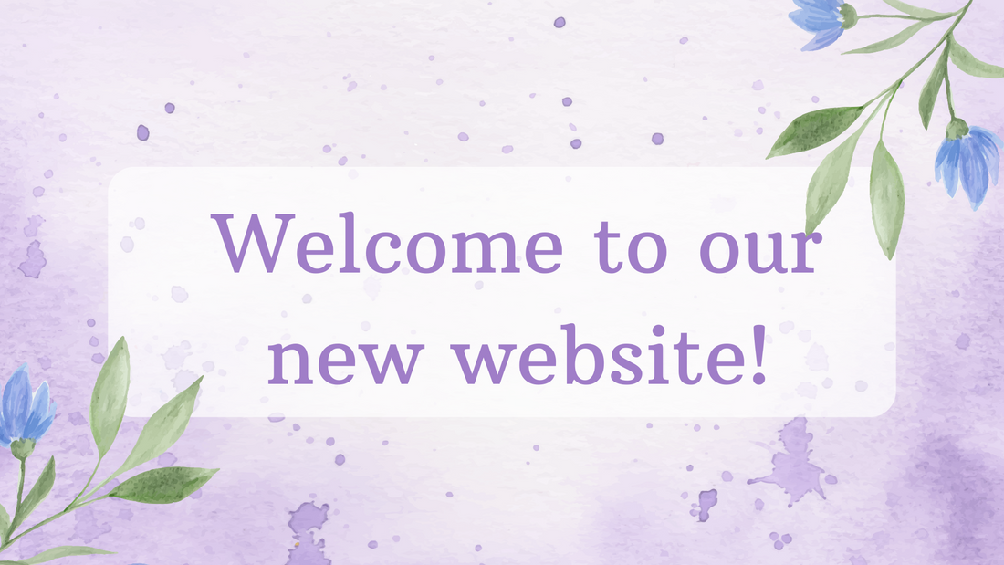Welcome to our new website!