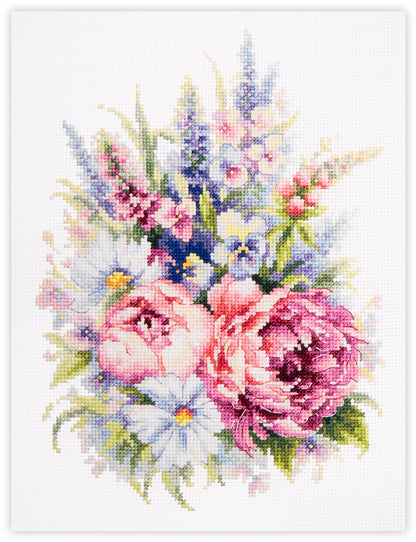 Bouquet with Peonies