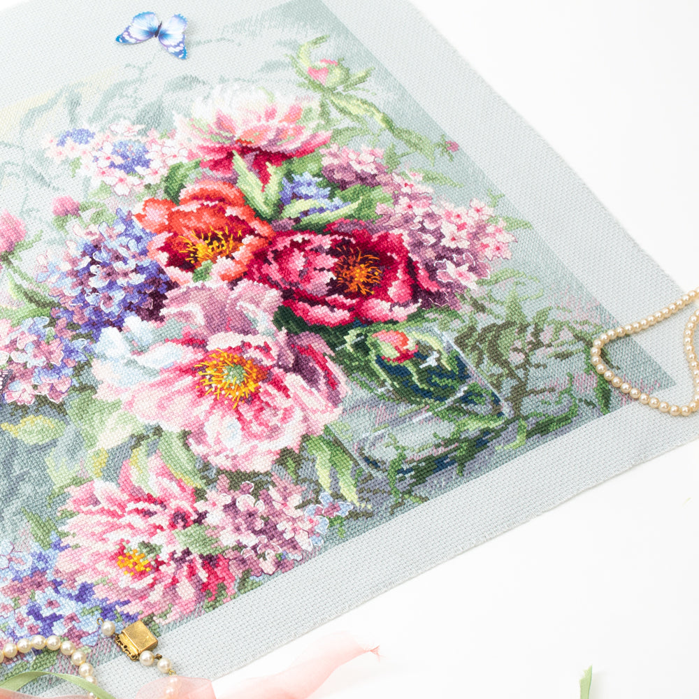 Peonies and Hydrangeas