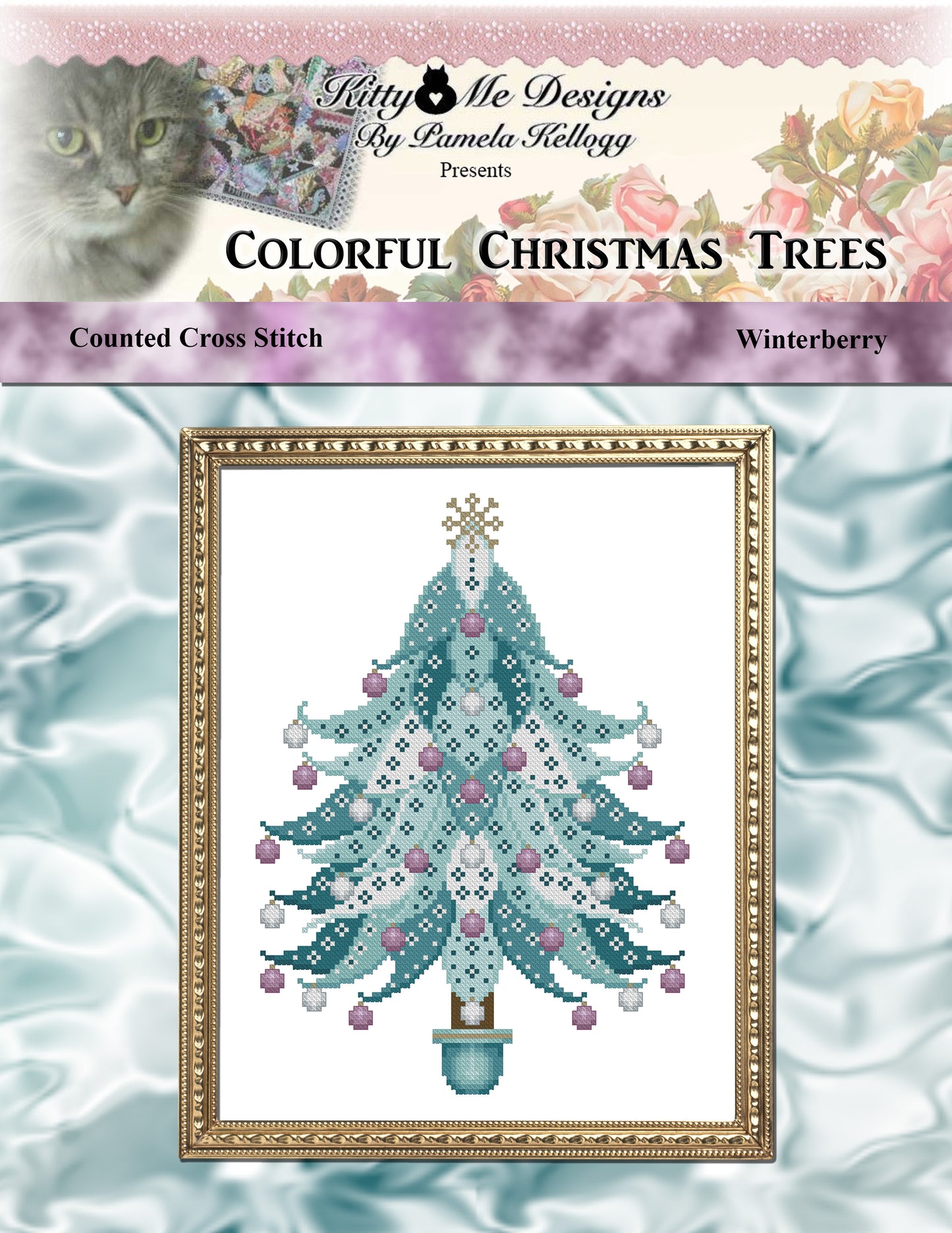 Colorful Christmas Trees Winterberry