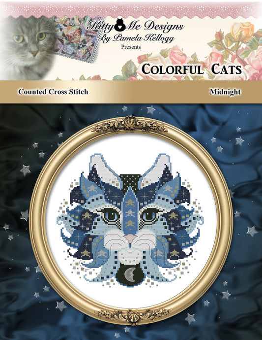 Colorful Cats Midnight