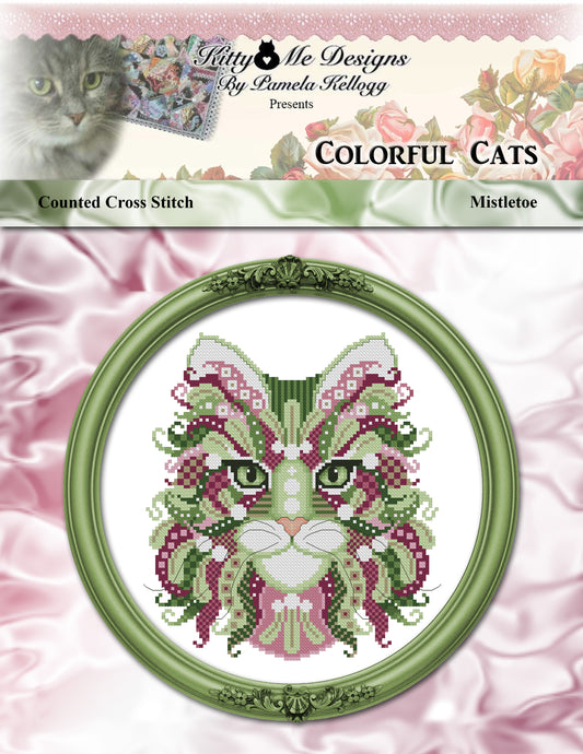 Colorful Cats Mistletoe