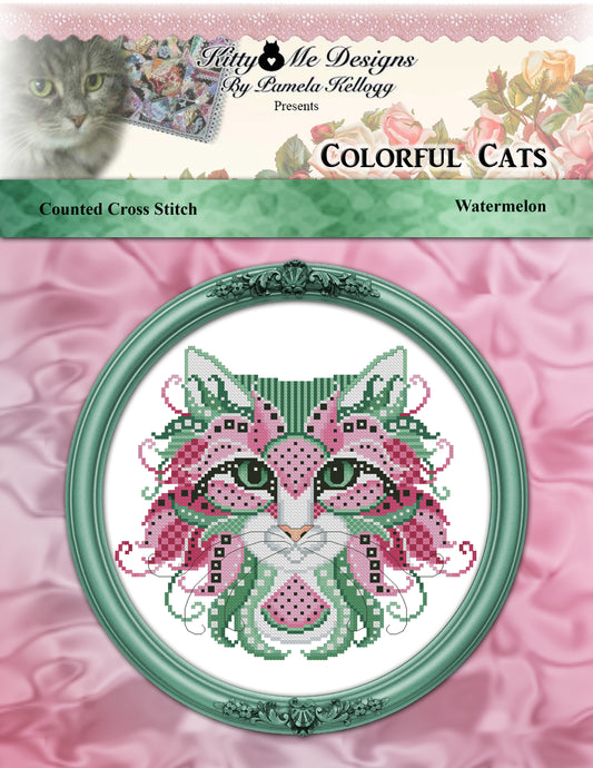 Colorful Cats Watermelon