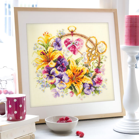 Lilies for Needlewoman