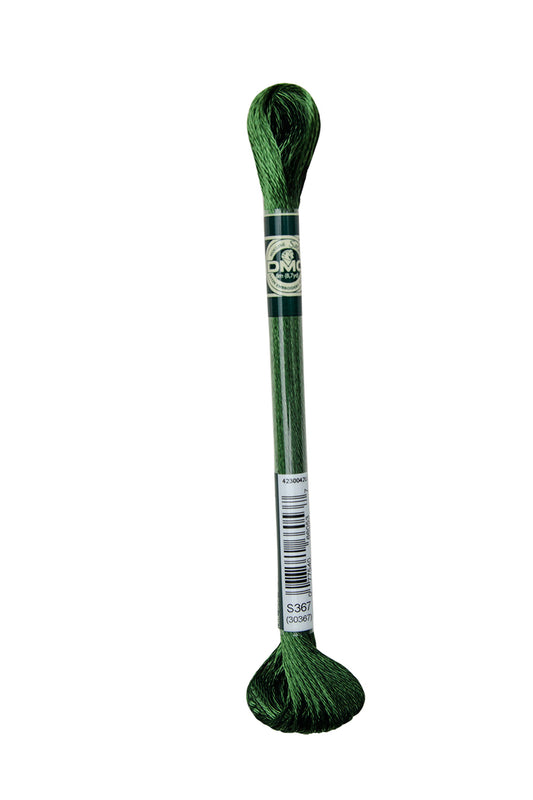 DMC Floss # S367 - Dark Pistachio Green
