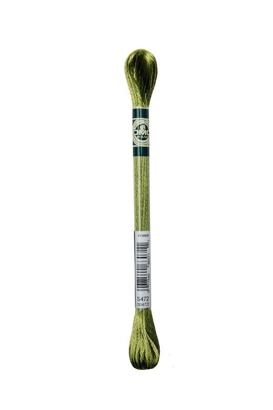 DMC Floss # S472 - Ultra Light Avocado Green