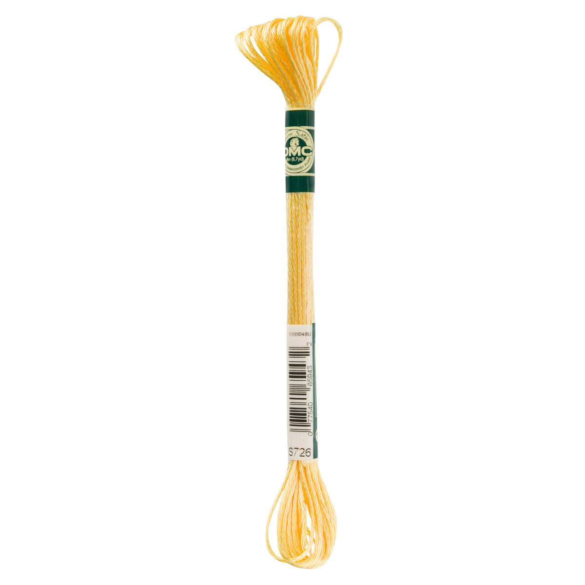 DMC Floss # S726 - Light Topaz