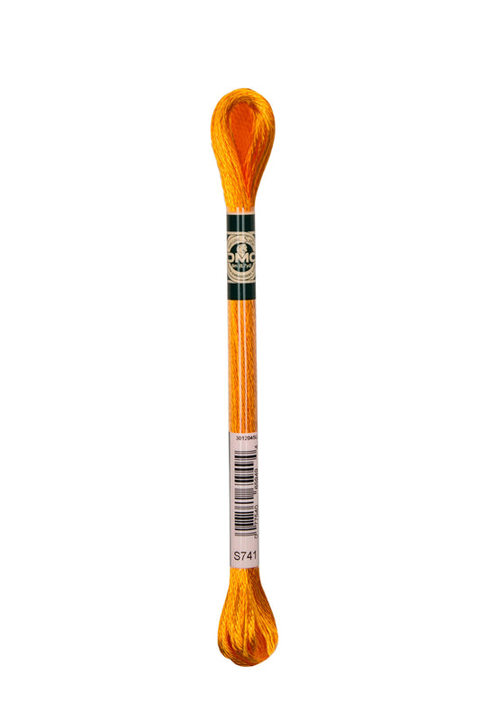 DMC Floss # S741 - Medium Tangerine
