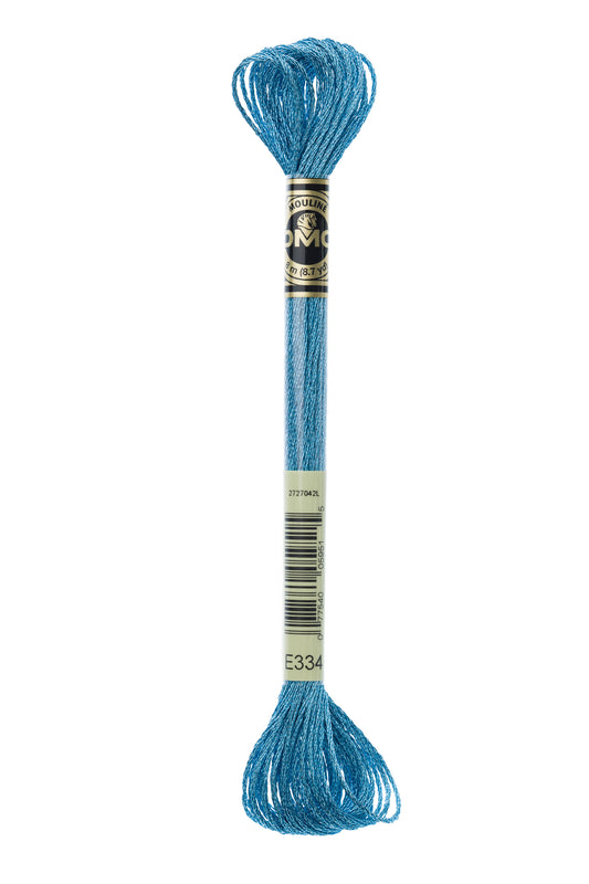 DMC Floss # E334 - Blue Topaz