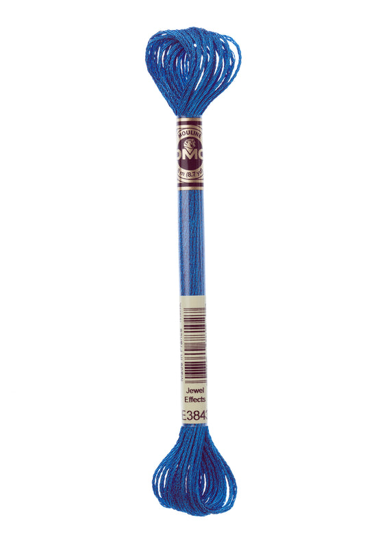 DMC Floss # E3843 - Light Blue Sapphire