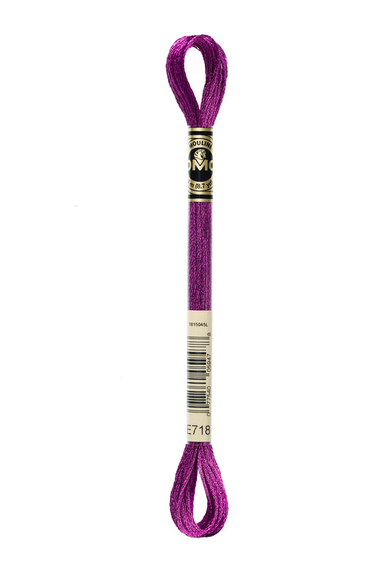 DMC Floss # E718 - Pink Garnet