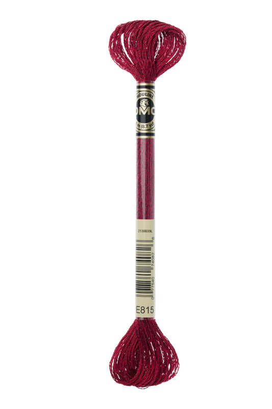 DMC Floss # E815 - Dark Red Ruby