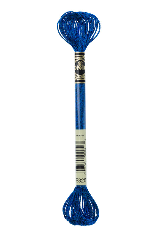 DMC Floss # E825 - Blue Sapphire