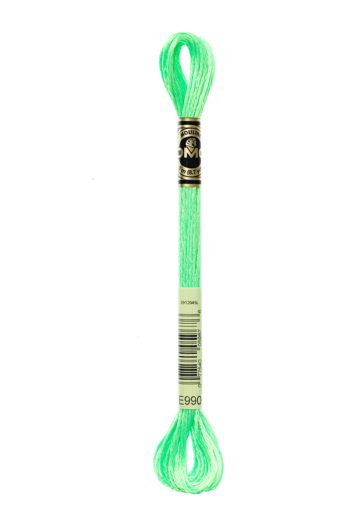 DMC Floss # E990 - Neon Green