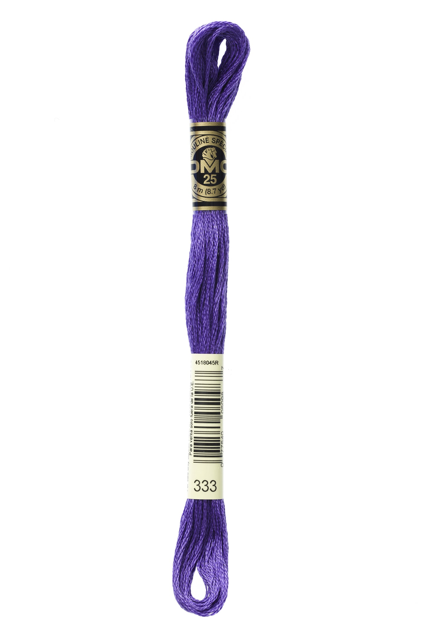 DMC Floss # 333 - Very Dark Blue Violet
