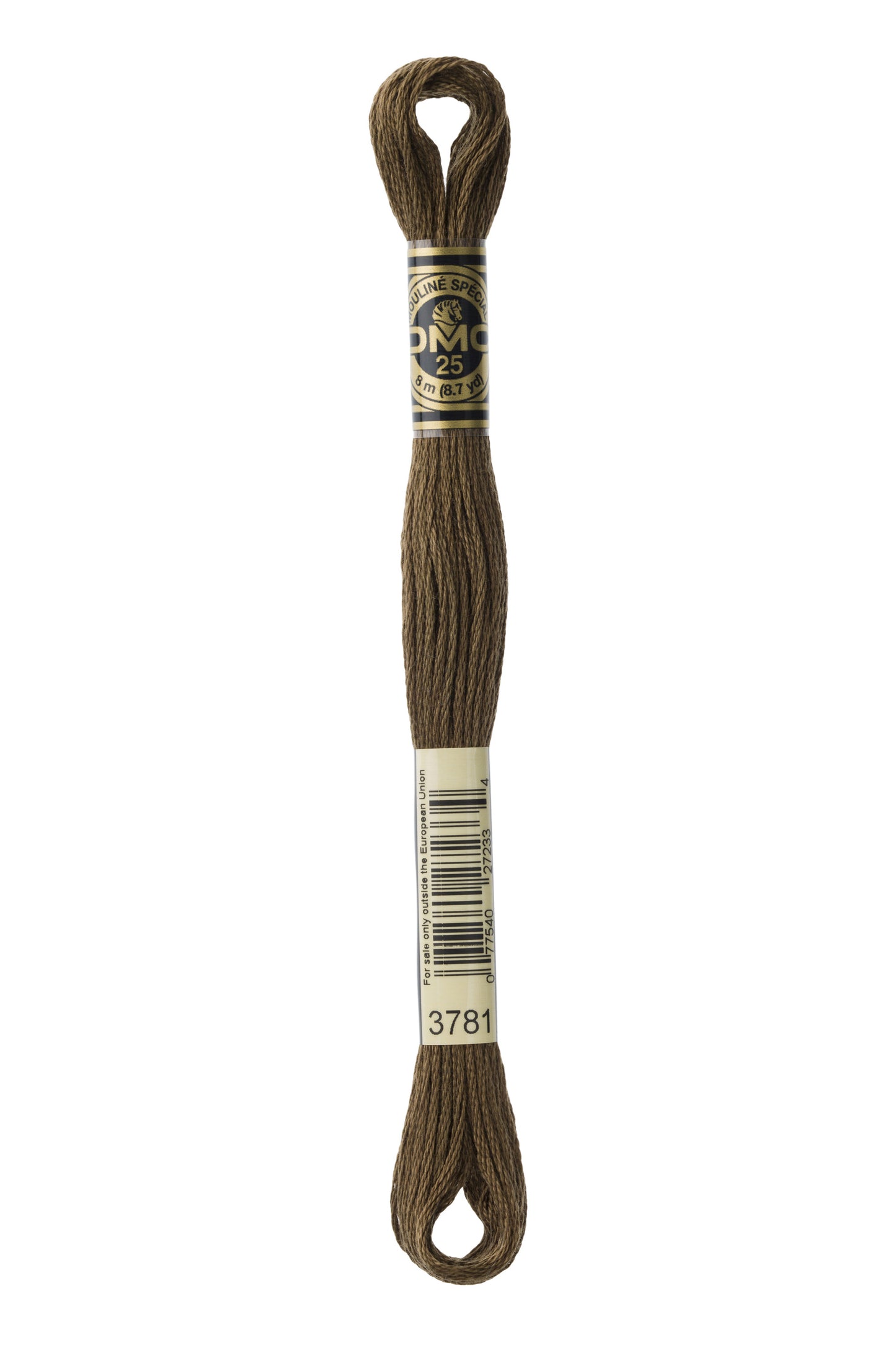 DMC Floss # 3781 - Dark Mocha Brown
