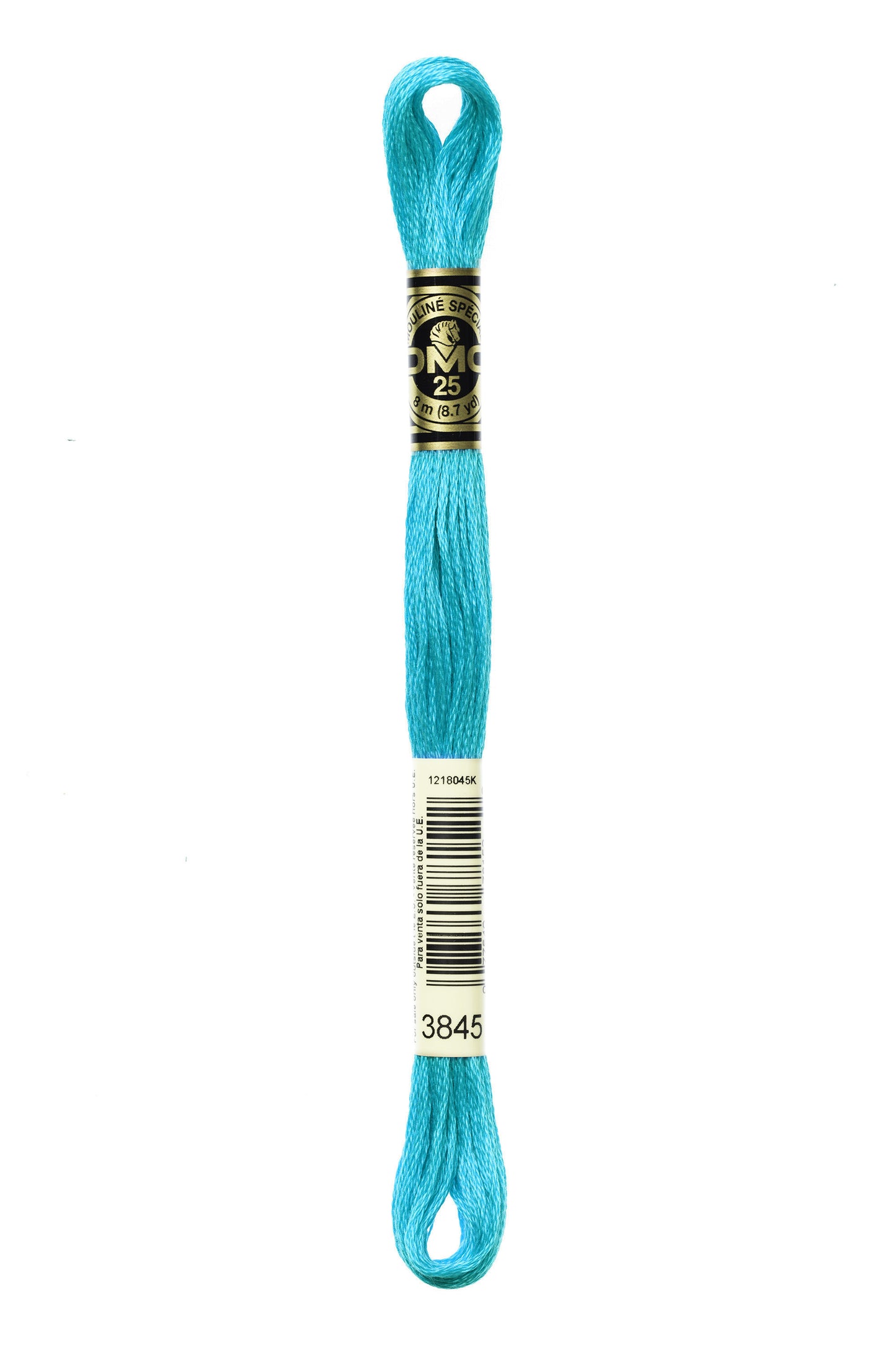 DMC Floss # 3845 - Medium Bright Turquoise