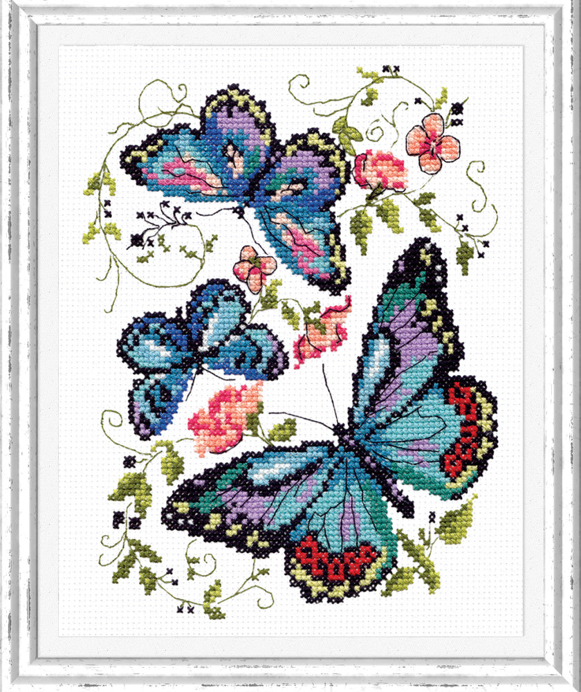 Blue Butterflies