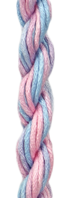 Caron Waterlilies # 005 Sky Blue Pink